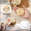 108 Pcs Mini Christian Compact Mirrors for Valentines Women Mom Teachers Retro Inspirational Bible Verse Pocket Makeup Mirrors Religious Appreciation Gift for Sunday School Easter Church Party Favors view 3