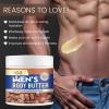 AOAO Mens Cocoa Body Butter, Deep Nourishing with Raw Cocoa & Shea Butter, Body & Face Moisturizer for Extremely Dry Skin, Softens and Soothes, 200g/7.25 oz view 3