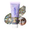 DAGEDA Carnival Body Glitter Gel, Holographic Face Glitter Rave Party Accessories, Chunky Glitters for Hair Eyes Nails, Cosmetic Laser Powder Festival Sequins Paint Makeup view 1