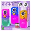 Rechargeable Electric Nail Drill Machine With USB Connect Polish Remover Set Manicure Sander Low Noise File(Blue) view 3