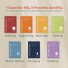 INNA ORGANIC Full Chakra Sheet Mask Giftbox, Anti-Aging, Hydrating & Calming, EWG & COSMOS Certified (Pack of 7) | Christmas Gift set to Mom, Bridle gift| Luxury Clean Beauty view 4