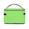 BOXILTD Solid Green Large Cosmetic Bag for Women - Travel Makeup Bag for Home, Gym, and Long Trips, Black view 3