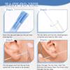 Ear Hole Cleaner 300Pcs Ear Piercing Cleaner Floss 5 Colors Earring Hole Cleaner for Girls Women Men,Disposable Piercing Cleaning Floss,Ear Piercing Care Cleaning Tool (5Colors 300Pcs) view 3