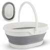 Collapsible Foot Bath Soak Tub, Foot Soaker Tub for Foot Spa, Foot Tube for Soaking Feet Massager Health Care, Footbath Bucket With Acupoints, Laundry Wash Basin for Travel Camping RV, Gifts for Women view 1