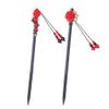 2 Pcs Chinese Hair Sticks for Women Wooden Japanese Hair Chopsticks Accessories Retro Red Cherry Clips Handmade Flower Tassel Geisha Costume for Girls Long Hair (Red) view 1