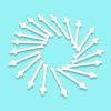 Nose Wax Kit for Men & Women - 100g Hair Removal Wax Beads with 20 Applicators, 10 Paper Cups, Mustache Stencils & Measuring Cup - At-Home Nose Hair Removal Kit view 3