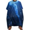 Blue Jellyfish Barber Cape for Adult, Soft Durable Hair Cutting Cape for Coloring - Easy Clean, Adjustable Haircut Cape for Home & Salon Use, 66.9" X 56.7" view 1