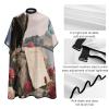 American Eagle Patriotic Usa Barber Cape for Adult, Soft Durable Hair Cutting Cape for Coloring - Easy Clean, Adjustable Haircut Cape for Home & Salon Use, 66.9" X 56.7" view 4