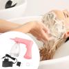 FashionCha Hair Perming Styling Tool Foam Machine Convenient to Use Portable Lightweight Perming Tool Hair Salon Cold and Hot Perm, Pink 300ml view 2