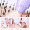 Bikini Trimmer for Women, Removable Face Hair Remover Lady Shaver with 2 Heads, 2 in 1 Waterproof Electric Razors for Women, USB Rechargeable Lady Pubic Hair Trimmer for Body & Face view 2