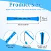 40 Pcs Blue Plastic Hair Perm Rods Small Cold Wave Rods Curlers Rollers DIY Hair Curler Styling Tools for Hairdressing Hair view 2