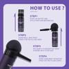 2PCS Professional Hair Building Fibers Keratin Powder Styling Set Thickening Spray Hair Loss Products Fast Regrowth Black Styling Kit view 3
