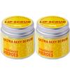 Handmade Heroes Turmeric & Vitamin C Lip Scrub Set  2 Pack Natural Vegan Sugar Polish Lip Exfoliator - Brightening & Conditioning for Dark, Dry, Chapped Lips view 1
