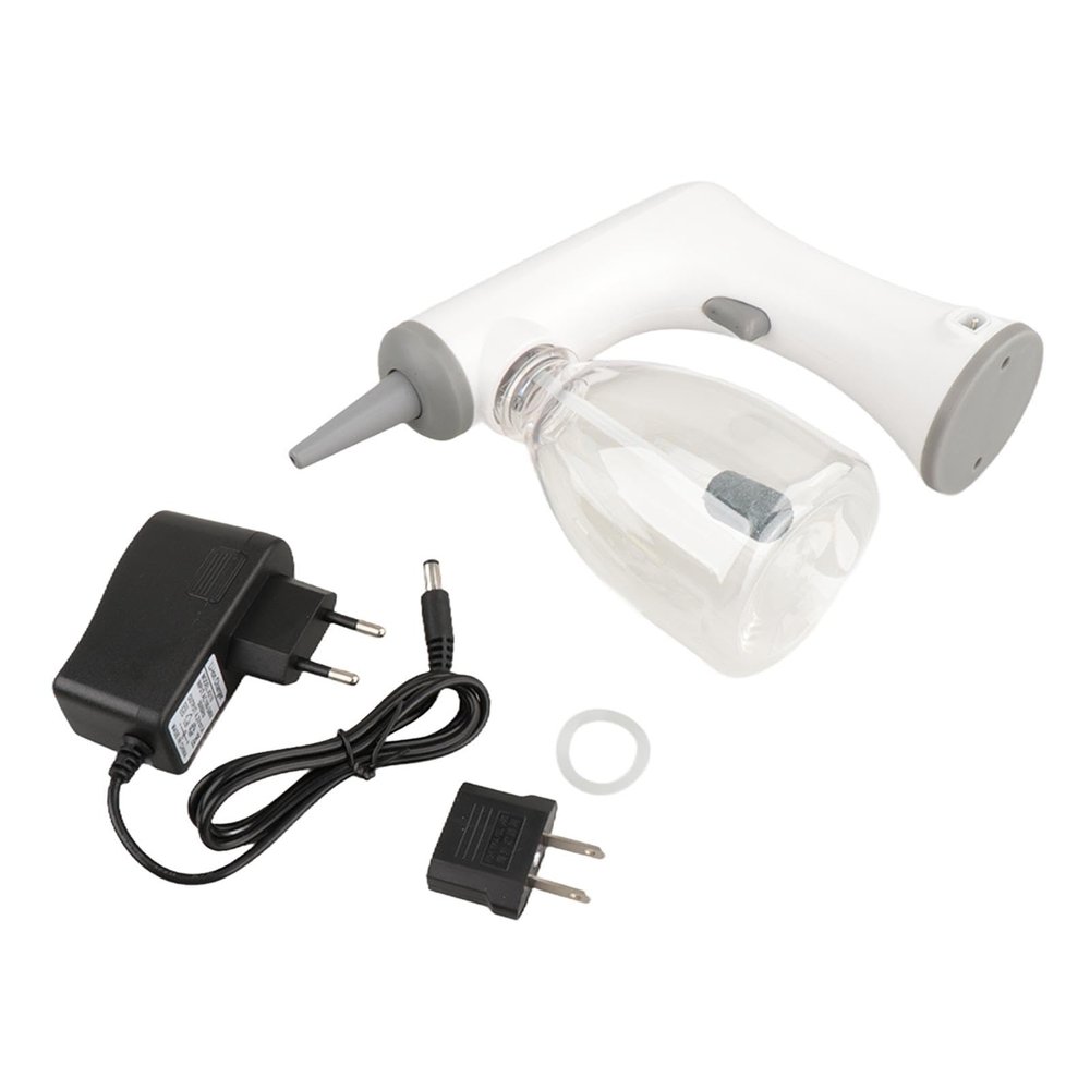 ChuYiElegance Hair Perming Electric Bubble Device Foam Machine Compact Reusable for Barbershops Perming Tool Hair Salon Hairdressing, White 300ml