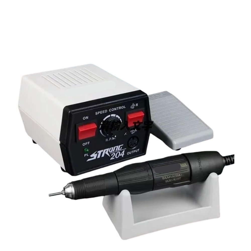 65W STRONG 204 90 Manicure Machine STRONG102L Polish Jewelry Handle Electric Nail Drill Goldsmith Engraver Sanding Device(STRONG 204 102L)