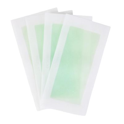 10PCS Wax Strips for Hair Removal - Wax Paper for Women - Waxing Kit for Women, Face, Body, Arms, Legs, Chest, Back, Bikini/Brazilian Waxing Strips (Green S)