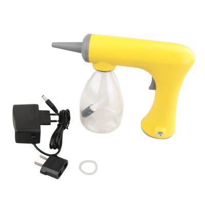 FashionCha Hair Perming Styling Tool Foam Machine Convenient to Use Portable Lightweight Perming Tool Hair Salon Cold and Hot Perm, Yellow 300ml