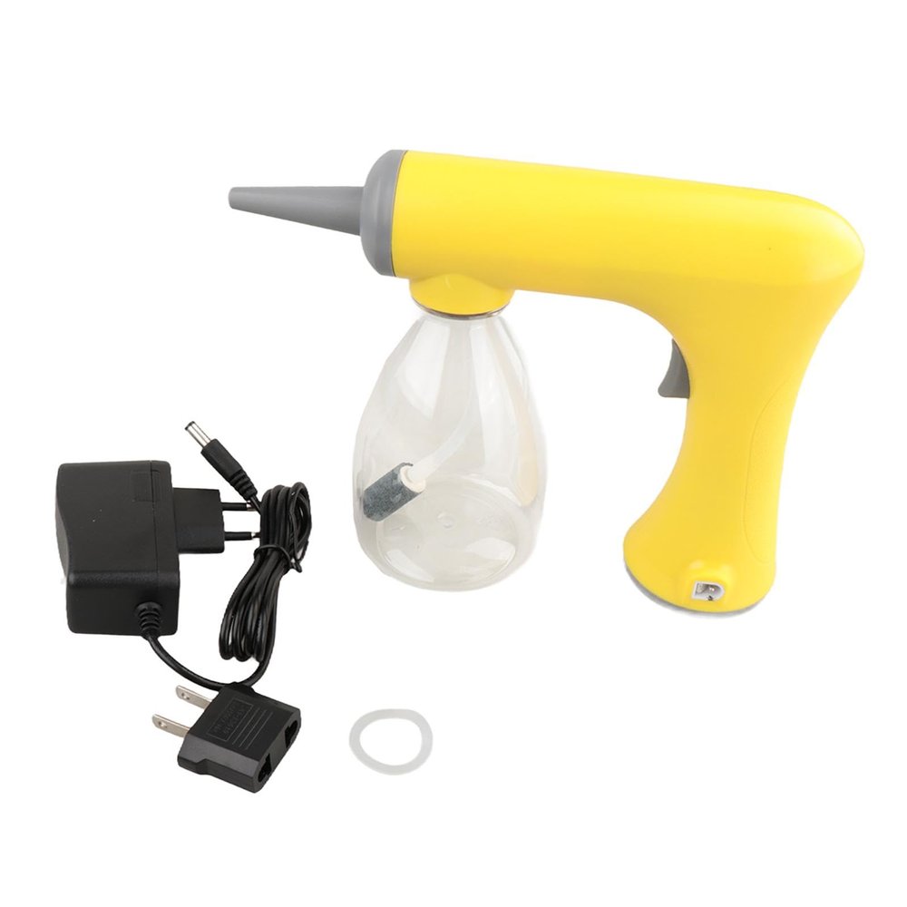 FashionCha Hair Perming Styling Tool Foam Machine Convenient to Use Portable Lightweight Perming Tool Hair Salon Cold and Hot Perm, Yellow 300ml
