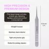 Curacoro EyeLash Tweezers - LashSmith Fine-tipped Lash Application Tool - Straight Isolation Tweezer for Every Lash Set view 3