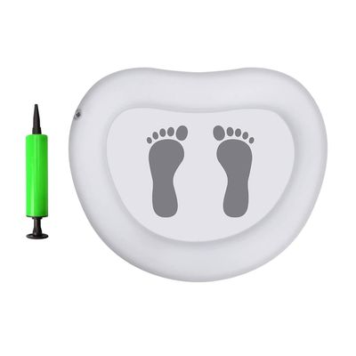 Aurgiarme Inflatable Pool Foot Bath Basin PVC Portables Pool Foot Wash Basin Foot Soaking Bath Basin for Ground Swimming