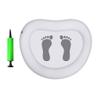 Aurgiarme Inflatable Pool Foot Bath Basin PVC Portables Pool Foot Wash Basin Foot Soaking Bath Basin for Ground Swimming view 1