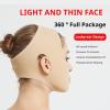 After Lipo Facial Compression Garment Wrap Facial Double Chin Neck Cover Strap Bandage Slimmer Lifting Chinstrap(Skin,Small) view 3