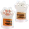 2 Pieces Cat Paw Cushion Makeup Blender - Soft, Long Design for Blending, Dry Wet Dual Use Foundation Sponge with Storage Case view 1