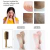 YIOYOODA Natural Lava Pumice Stone for Feet with Brush, 2 Pcs Callus Remover Foot Scrubber Exfoliator Pedicure Tools for Hard Dead Skin, Smoother Feet, Double Sided Boar Bristles Wooden Handle, Random view 3