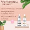 Black and White Rice Peeling, New Soft Rice Exfoliating Face and Body, Black and White Rice Exfoliant for All Skin Types, Gentle Peel & Deep Hydration (White+Black) 2P view 2