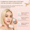 Black and White Rice Peeling, New Soft Rice Exfoliating Face and Body, Black and White Rice Exfoliant for All Skin Types, Gentle Peel & Deep Hydration (White+Black) 2P view 4