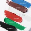 FREEORR 2Pcs Blue Face Body Paint Stick Eye Black, Makeup Paint Eyeblack for Baseball/Football/Halloween/Cosplay Party Makeup Cream Face Body Paint Easy to Blend view 3