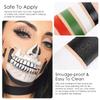 FREEORR 2Pcs Blue Face Body Paint Stick Eye Black, Makeup Paint Eyeblack for Baseball/Football/Halloween/Cosplay Party Makeup Cream Face Body Paint Easy to Blend view 4