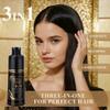 3 in 1 Black Hair Darkening Shampoo for Gray Hair Fast Effective Repair Whtie Gray White Color Dye To Natural Hair 200ML view 3