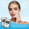 FAOEHN Makeup Remover Wipes Individually Wrapped Pack of 30,Avocado Scent 7x7.9 inch Black Travel Size Facial Cleansing Wipes Towelette for Face Cleansing,Skin Care,Hotel,Camping,Gym,Office view 2