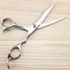 Professional Hair Cutting Shears, Professional Japan 440c steel 6 inch Blue gem hair cutting scissors haircut thinning barber tools cut shears hairdresser scissors kit (Color : Set) view 2