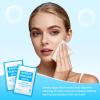 FAOEHN Makeup Remover Wipes Individually Wrapped Pack of 30,Avocado Scent 7x7.9 inch Blue Travel Size Facial Cleansing Wipes Towelette for Face Cleansing,Skin Care,Hotel,Camping,Gym,Office view 2