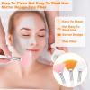 21 Pcs Fan Brushes Facial Applicator Brush Soft Makeup Mask Applicators Esthetician Cosmetic Brush Flat Head Mask Applicator for Women Girls Mud Clay Masks Makeup view 4
