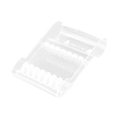 jojomis Salon Shear Holder Rack Scissors Storage Box Case Barber Shop Hair Cutting Scissors Display Stand Professional for Stylist- Clear