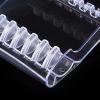 jojomis Salon Shear Holder Rack Scissors Storage Box Case Barber Shop Hair Cutting Scissors Display Stand Professional for Stylist- Clear view 4