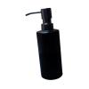 Liquid Soap Dispenser 400ml Matte Black Freestanding Pump Bottle Refillable for Kitchen Bathroom Lotion Hand Soap- 6x20cm view 1