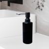 Liquid Soap Dispenser 400ml Matte Black Freestanding Pump Bottle Refillable for Kitchen Bathroom Lotion Hand Soap- 6x20cm view 2
