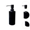 Liquid Soap Dispenser 400ml Matte Black Freestanding Pump Bottle Refillable for Kitchen Bathroom Lotion Hand Soap- 6x20cm view 3