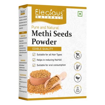 100% Methi Seed Powder For Hair Growth - 200 g | Fenugreek Powder | 100% Pure and Natural | Ideal for Hair care, Hair growth, Skin care and Eating