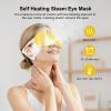 5 Packs Steam Eye Masks For Dry Eyes, Eye Heating Pad Warm Compress For Eyes Stress Relief, Disposable Heated Eye Mask Travel Essentials, Spa Relaxing Self Care Gifts For Women (Large, Chamomile) view 4