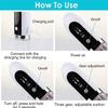 HCUCTOS USB Rechargeable Microdermabrasion Device Vacuum Cleaner Facial Pore Cleaning and Repairing Electric Blackheads to Protect The Skin Ideal Gift view 3