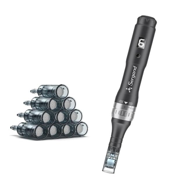 DermaStamp System 0.25mm, Microneedling Stamp Pen, Derma Stamp Pen, Derma Roller Alternative, Microneedle Micro Needle Skin Care for Men Women