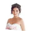 HEALEEP Rhinestones Headwear Baroque Vintage Style Headdress Alloy Crown Wedding Tiara Crown for Bride view 4