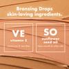 e.l.f. SKIN Bronzing Drops, Liquid Face Tinted Serum with Vitamin E & Sunflower Oil, Vegan & Cruelty-Free, Fair Gold view 3