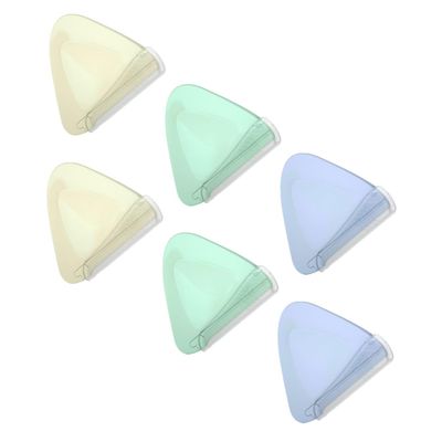 SOESFOUFU 6pcs Portable Stainless Steel Eyebrow Razors Head Detailing Trimmer for Women Multi Color Grooming Tools for Precise Shaping and Fine Hair Removal Travel Friendly Eyebrow Supplies