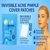 Invisible Acne Pimple Patches with Hydrocolloid and Oil for Zits & Blemishes Vegan Friendly 72 Patches Two sheets includes 24 small (8mm) and 12 medium patches (12mm) view 2